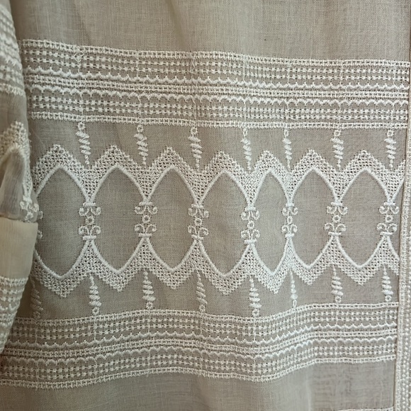 Vintage tan dress - small - Picture 4 of 5